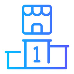 award gradient icon