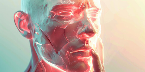 Skin Sensitivity: The Tender, Sensitive Skin of Painful Areas - Imagine a scene where the skin feels tender and sensitive to touch, possibly indicating underlying pain or inflammation