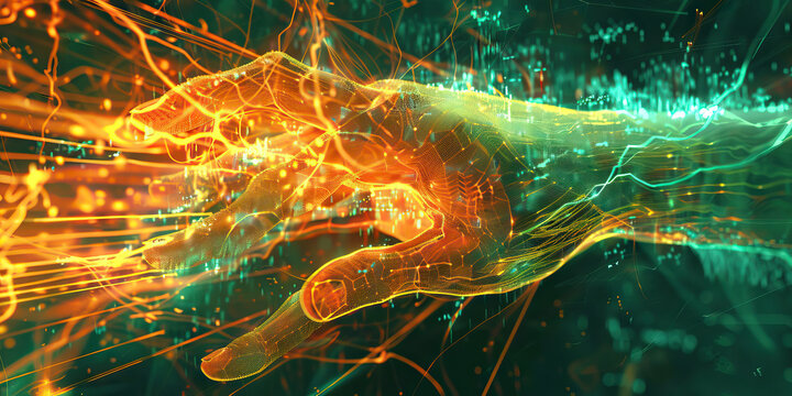 Nerve Pain: The Shooting, Burning Sensation of Neuropathic Pain - Picture a scene where nerve pain feels like a shooting, burning sensation, often radiating along the affected nerve pathway