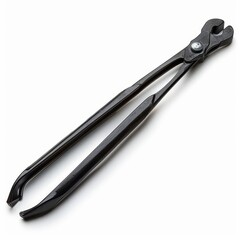 Obraz premium Fiberglass tongs with a sturdy, lightweight construction, isolated solid white background