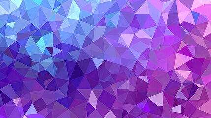 Obraz premium Purple and blue colors, vector illustration of a low poly background, a lowpoly geometric texture, and a polygonal pattern, flat design