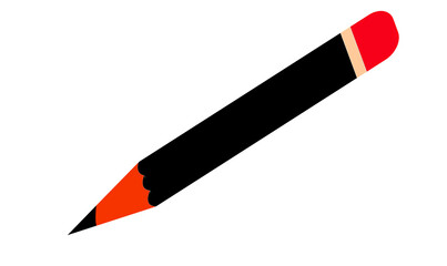 black pencil transparent background,drawing tool,school materials 