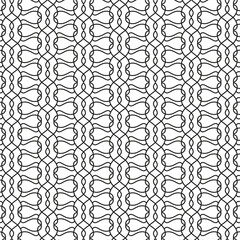 Black and white architectural seamless pattern 