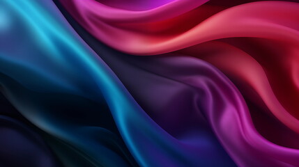 Obraz premium beautiful colorful silk background. fulcolor silk with gradient color