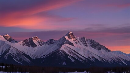 Fototapeta premium Beautiful natural scenery of mountain