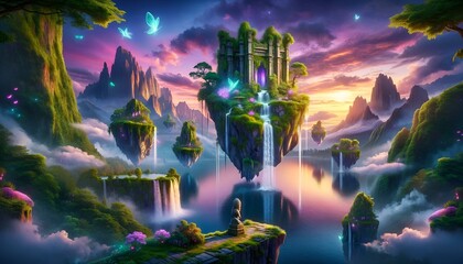 Obraz premium 幻想的な世界