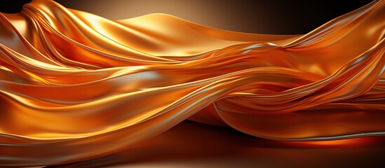 luxury shining texture golden liquid wave design