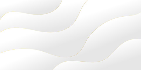 Abstract white and light gray wave modern soft luxury texture with smooth and clean vector subtle background illustration.	