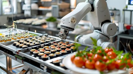 Automated Control in Robotics-Enhanced Food Manufacturing