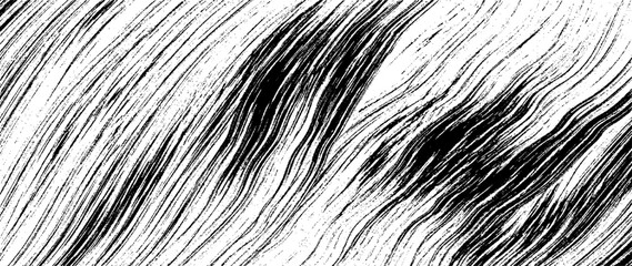 Vector brush sroke texture. Distressed uneven grunge background. Abstract distressed vector illustration. Overlay over any design to create interesting effect and depth. Black isolated on white. EPS10