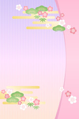 和柄の背景