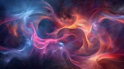 scene of abstract backgrounds inspired by medical science and technology, with swirling patterns 