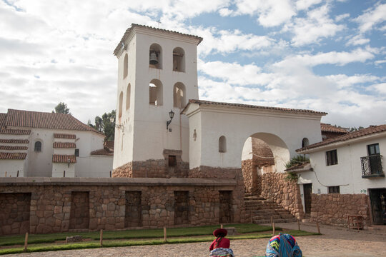 Peruvian Church in Chinchero Cusco