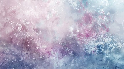 Fototapeta premium Pale pink and soft lavender blend with baby blue and misty specks background