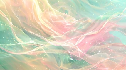 Spring abstract with overlapping gradients background