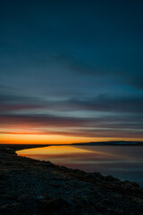 Sonnenuntergang auf Island