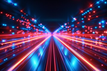 Hologram interface futuristic technology virtual on screen