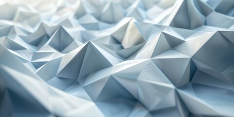 A multitude of intricate origami-like shapes arranged in a very large group, creating a visually stunning geometric display