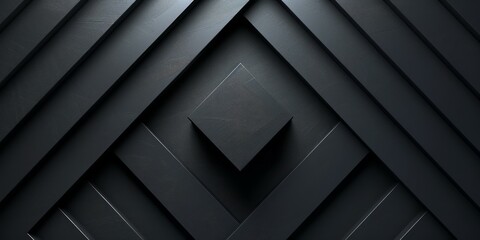 Black background with diamond pattern creating a visually striking abstract design