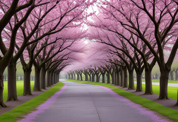 Obraz premium alley in the park