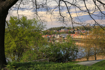 River Nidelva in Trondheim, Norway