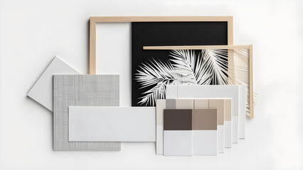 Interior samples, mock-up samples, interior material samples,