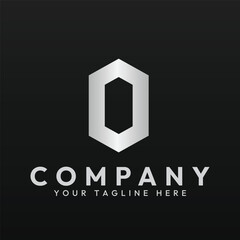 Logo template of letter O