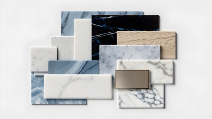Interior samples, mock-up samples, interior material samples,