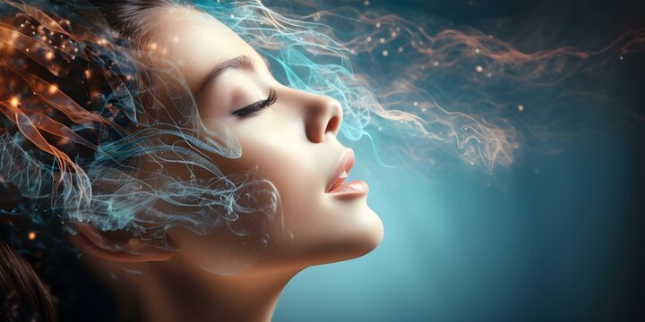 Transform brain signals into speech using neural decoding technology. Concept Neural Decoding, Brain Signals, Speech Synthesis, Technology Advancements, Cognitive Science