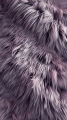 Naklejka premium 3D render of Fur 3d render texture Pbr style