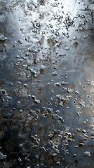 3D render of Galvanized Metal 3d render texture Pbr style
