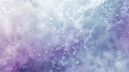Obraz premium Dreamy winter background with lavender mint grey blend misty textures and luminous particles wallpaper