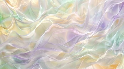 Fototapeta premium Elegant spring design with lavender mint yellow mosaic shimmering highlights and textures wallpaper