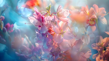 Magical Floral Fragrance:Blooming Impressionist Vision