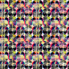Fototapeta premium Seamless Print Shibori pattern and tie-dye allover textile Shibori allovers pattern design