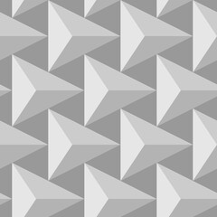 Triangles pattern. Parquet backdrop. Triangular shapes wallpaper. Tiles ornament. Geometric figures background. Embroidery motif. Digital paper, textile print, abstract. Ethnic seamless vector.