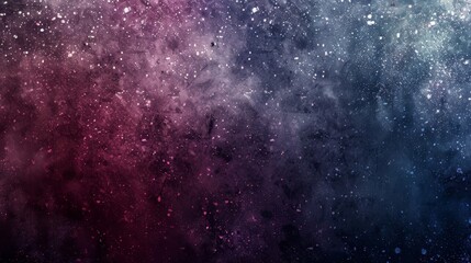 Fototapeta premium Rich navy deep burgundy and frosted silver abstract with gradient blends scattered sparkles and hints of elegance wallpaper