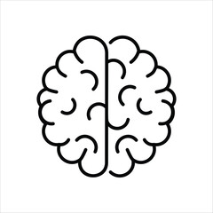Brain vector icon