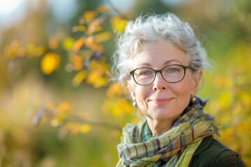 Mature environmental consultant, confident, professional, digital SLR, standard zoom, daytime, field portrait, digital, high realism, outdoor light. , background blur