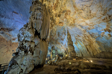 Paradise Cave (Thien Duong Cave) - The Longest Dry Cave in Asia, Phong Nha Ke Bang National Park,...