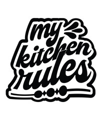 Kitchen Vector, Elements and Craft Design.