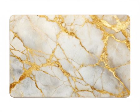 Gold Veined Marble Texture Card