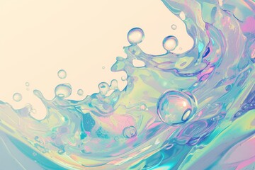 Dynamic abstract backgrounds for artistic compositions