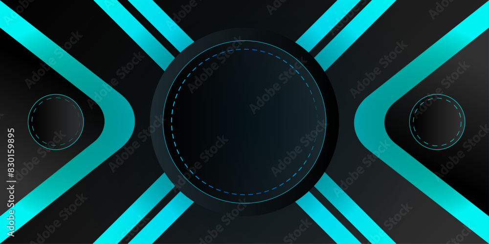 Poster abstract background design | geometric gradient background design | modern background with circle, l