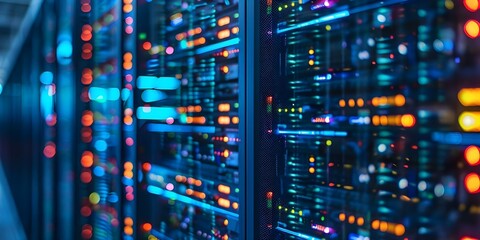 Securing Computer Systems with a Digital Firewall. Concept Firewall, Network Security, Cybersecurity, Data Protection, Intrusion Detection