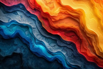 abstract background in colors and patterns for World Humanist Day