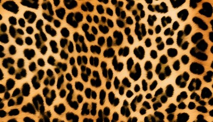 Fototapeta premium Leopard skin texture background, fashionable stylish animal pattern