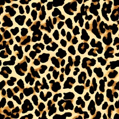 Naklejka premium leopard print leather texture vector pattern