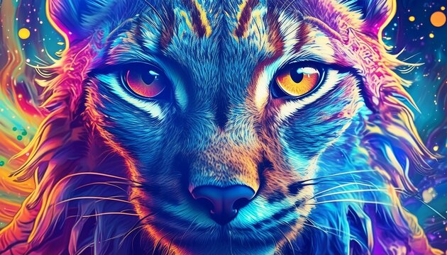 Lince multicolor.