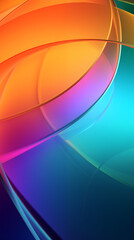 Abstract Image, Overlapping Translucent Circles, Pattern Style Texture, Wallpaper, Background, Cell Phone and Smartphone Case, Computer Screen, Cellphone and Smartphone Screen, 9:16 Format - PNG